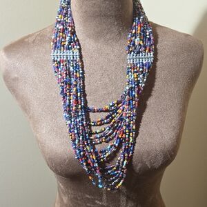 Multicolor Beaded Necklace